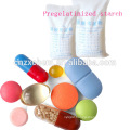 Pharmaceutical Dosage Nature Powder Pregelatinized starch